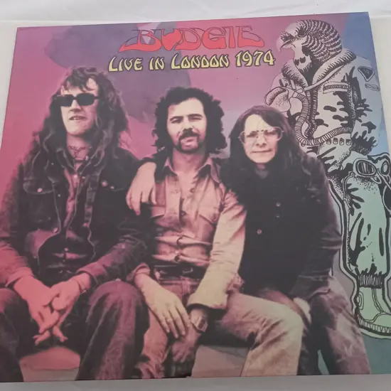Budgie, Live In London 1974, (Blue Vinyl)